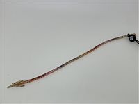 Bracciale Crieri Donna RAINBOW in Oro giallo Zaffiro BTECOK265SM3170 - BTECOK265SM3170